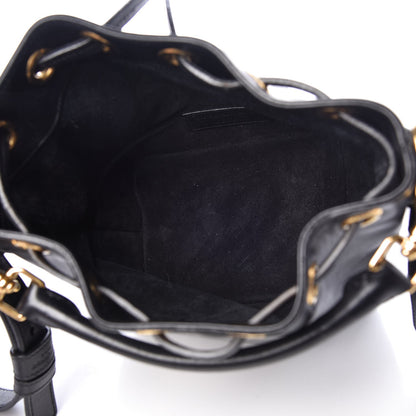 Saint Laurent Calfskin Small Emmanuelle Bucket Bag Black 5 of 9