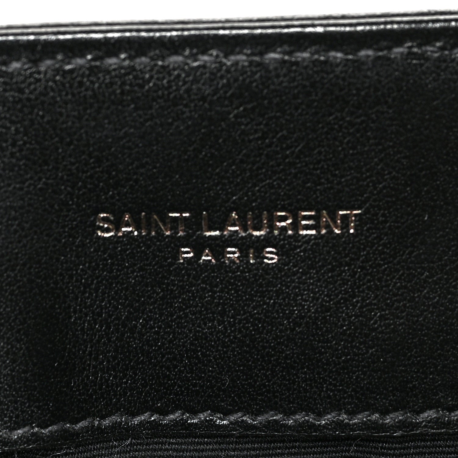 Saint Laurent Calfskin Y Quilted Monogram Medium Loulou Chain Satchel Black 7 of 12