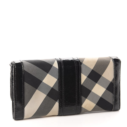 Burberry Beat Check Penrose Continental Wallet Black 3 of 12
