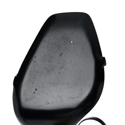 Saint Laurent Patent Calfskin Opyum 110 Sandals 37.5 Black 10 of 11
