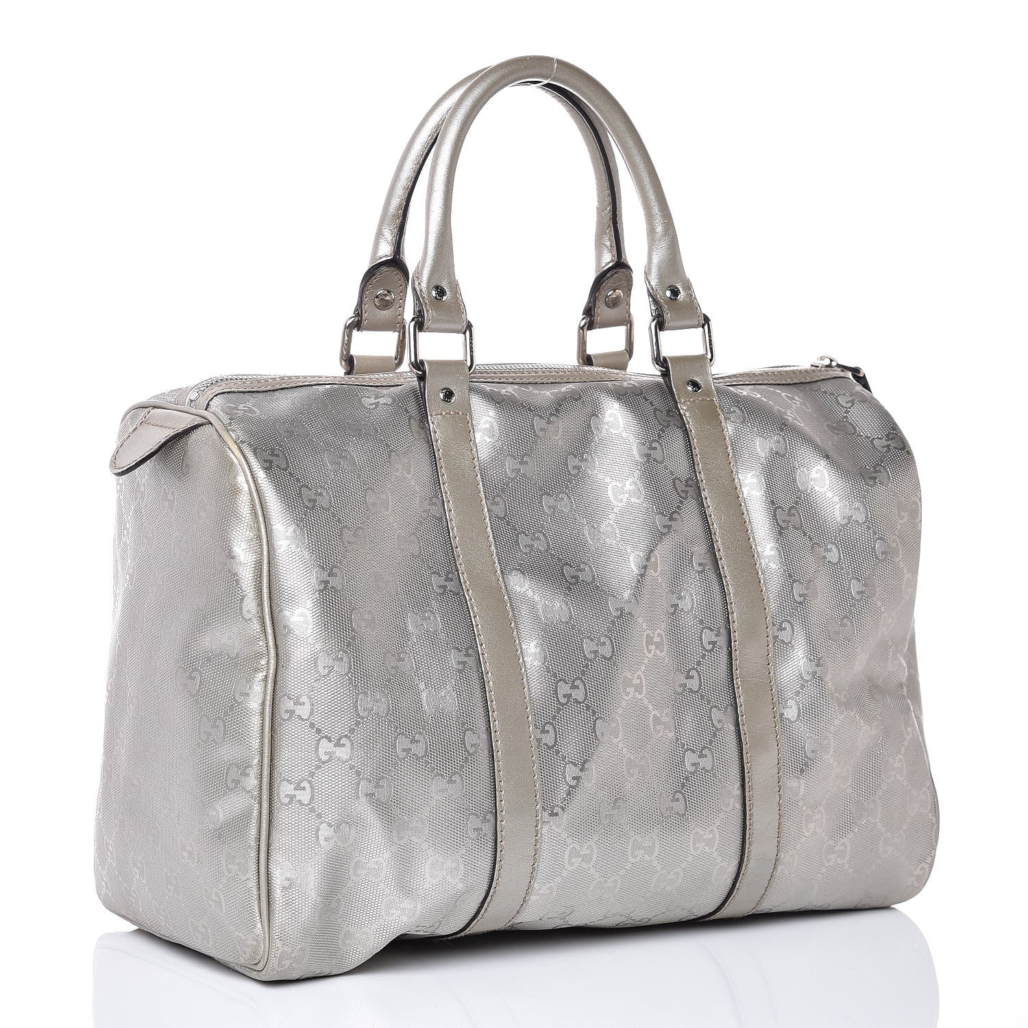 Gucci Imprime Monogram Medium Joy Boston Silver 3 of 8
