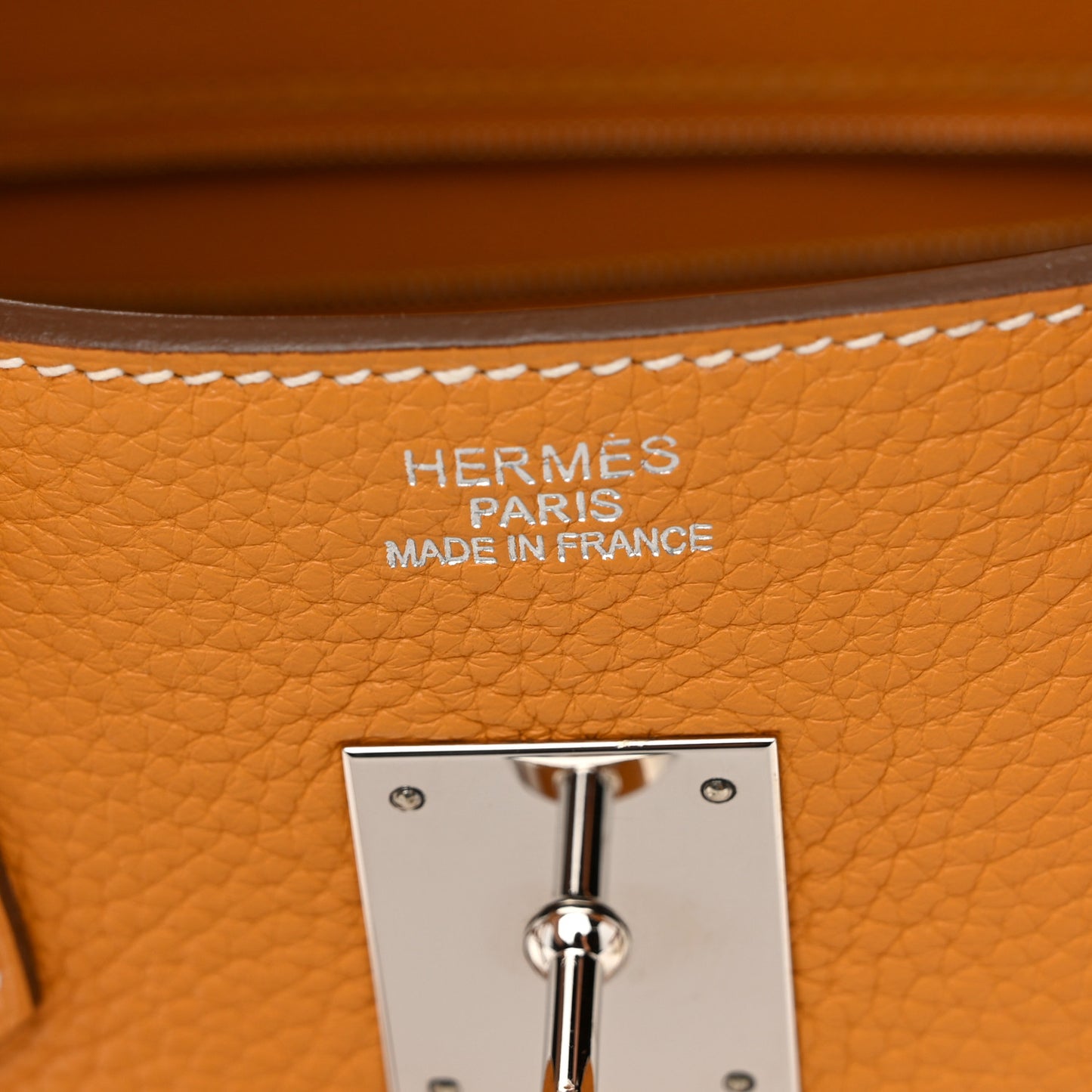 Togo Birkin 35 Moutarde