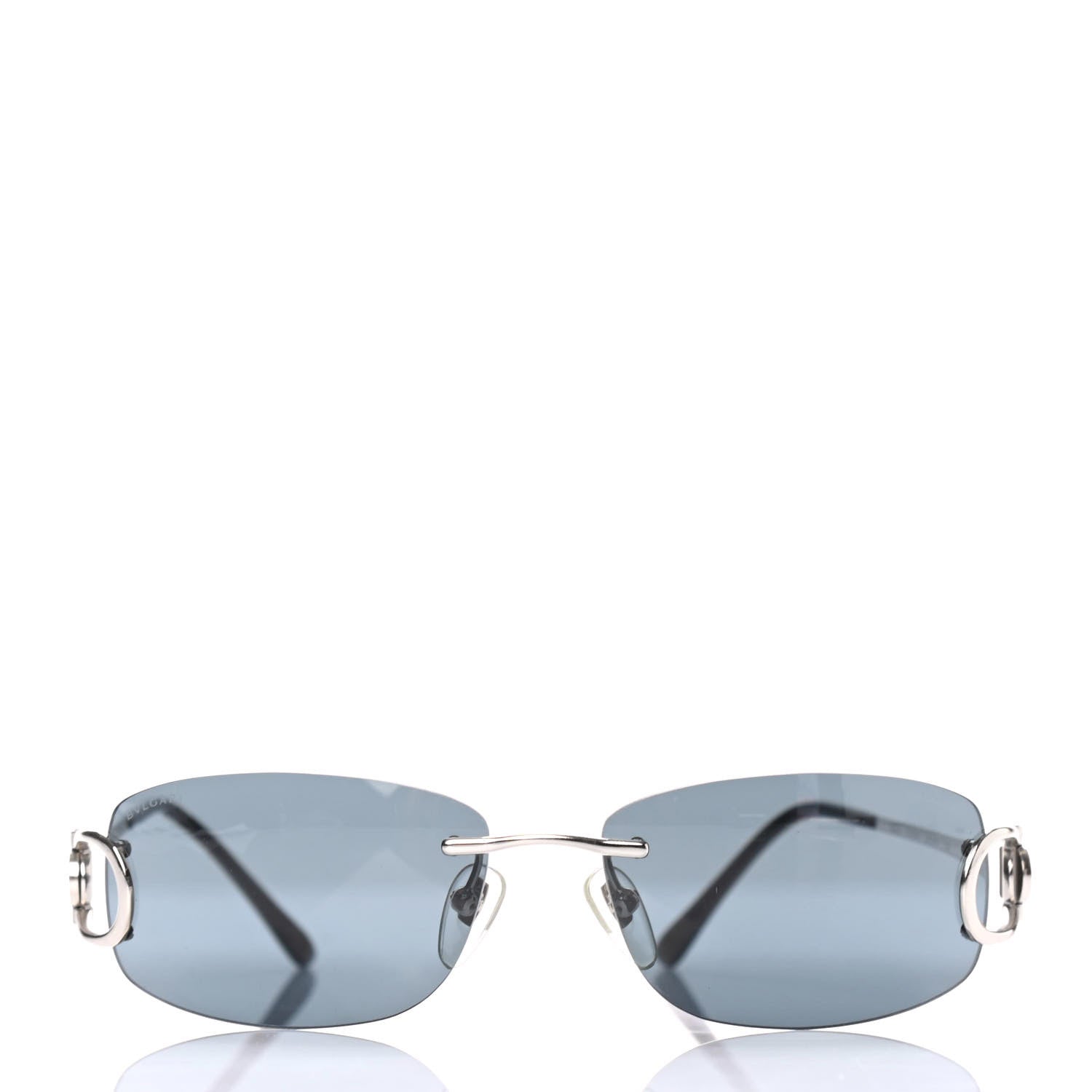 Bulgari BVLGARI Rimless Sunglasses Black 2 of 4