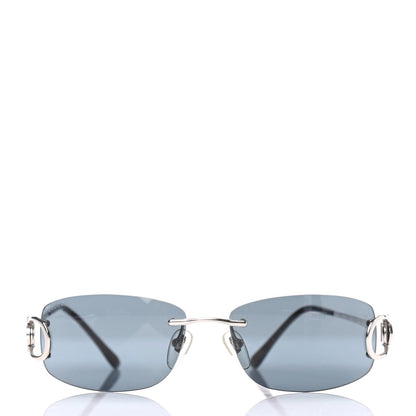Bulgari BVLGARI Rimless Sunglasses Black 2 of 4