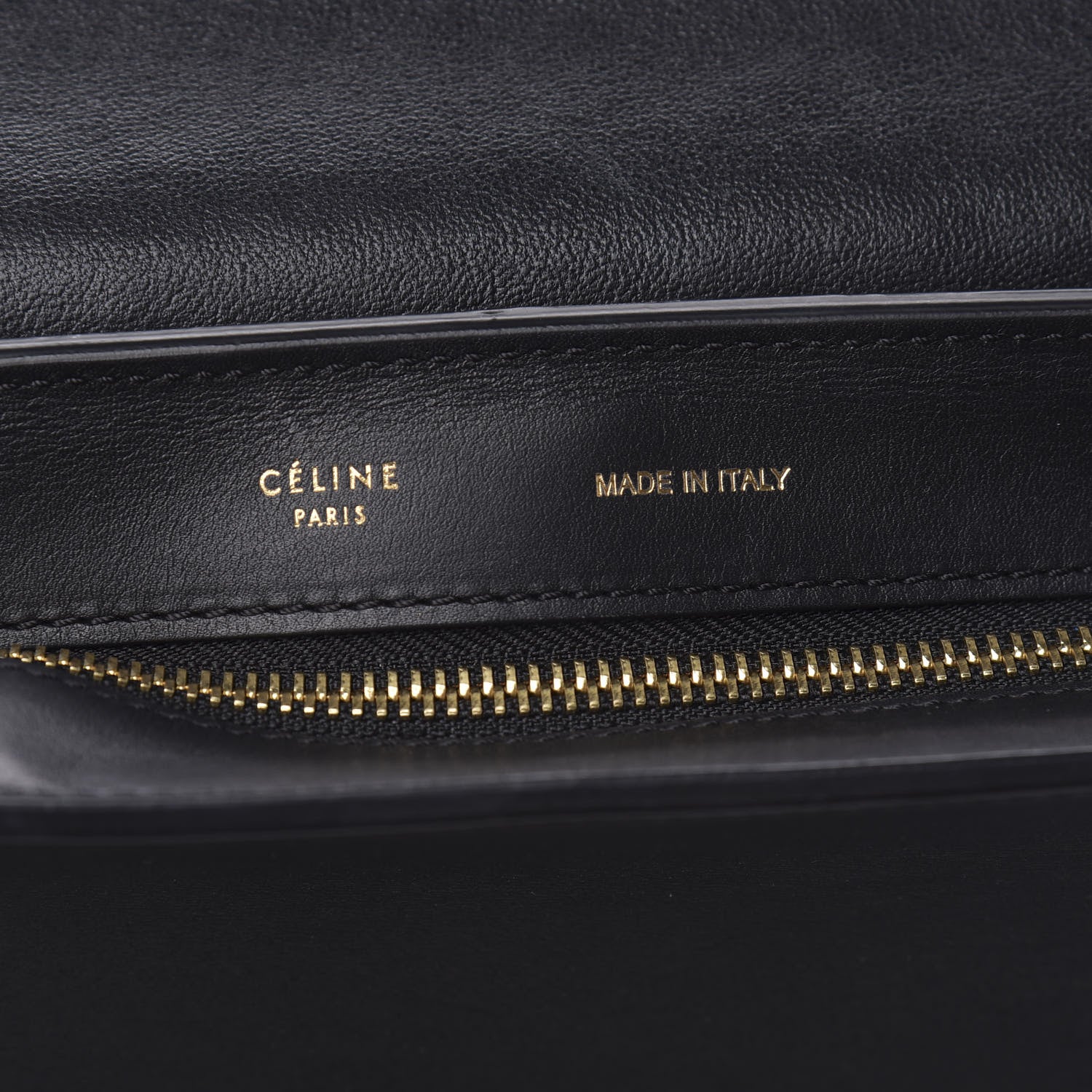 Celine Calfskin and Suede Large Trapeze Tri-Color Cobalt 6 of 9