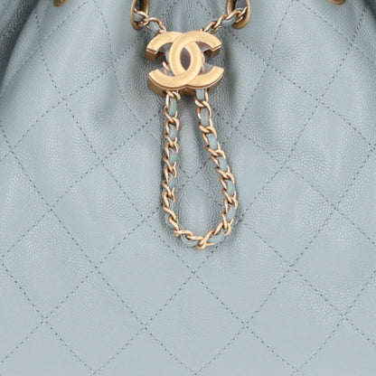 Chanel Caviar Quilted Small Chanel 25 Handbag Light Green 4 of 6