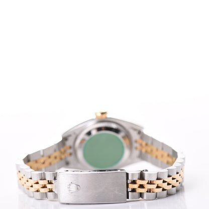 Rolex Stainless Steel 18K Yellow Gold 26mm Oyster Perpetual Datejust Watch Champagne 69173 3 of 6