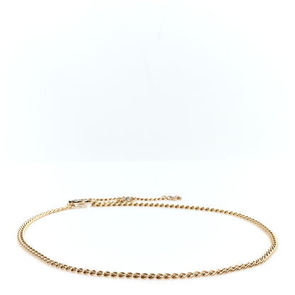 Chanel Enamel CC Chain Logo Belt Gold Black 2 of 4