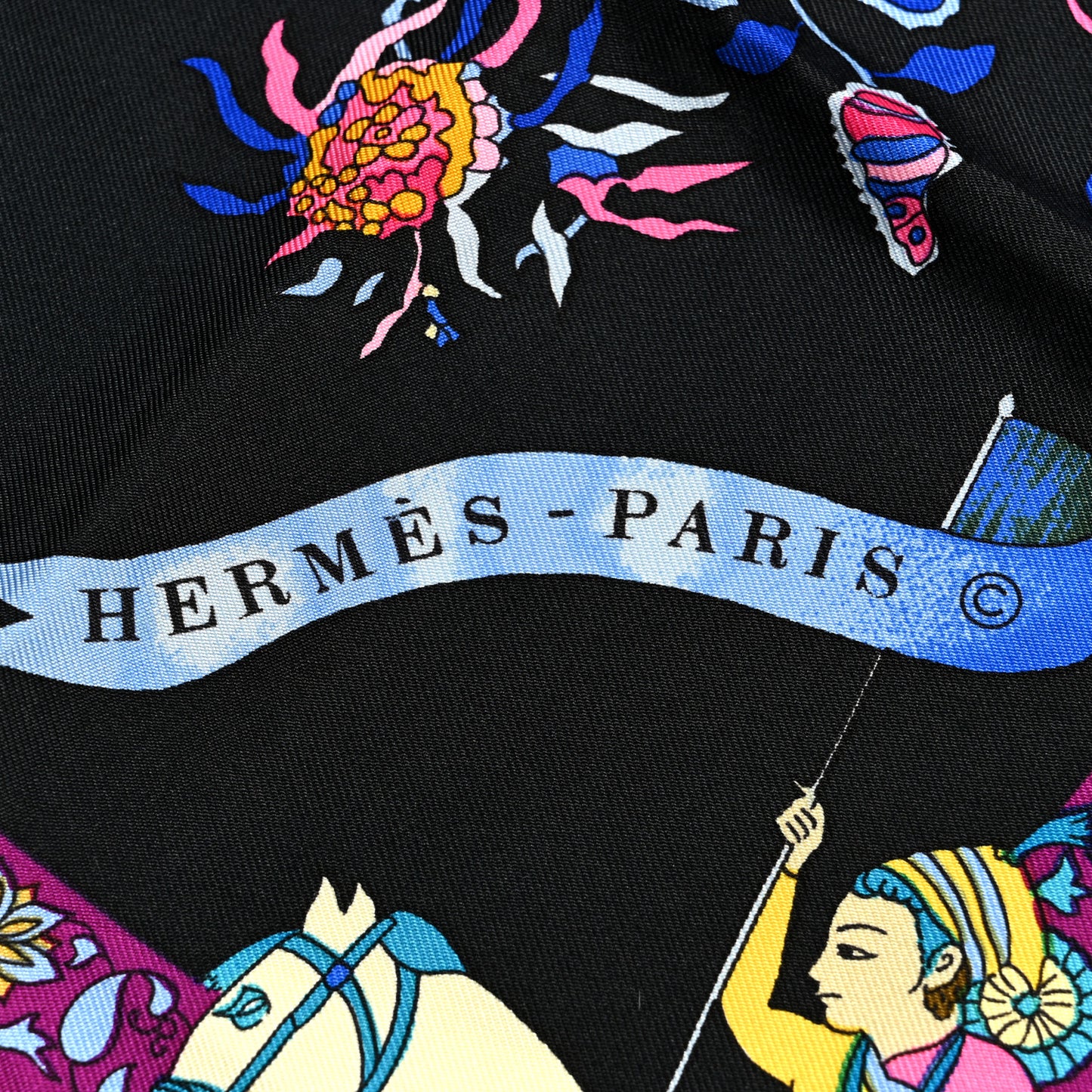 Silk Fantaisies Indiennes Scarf 90