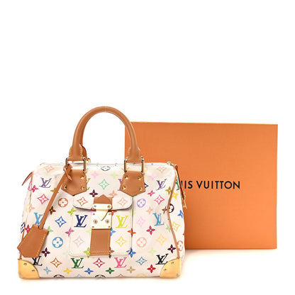Louis Vuitton Monogram Multicolor Speedy 30 White 11 of 11