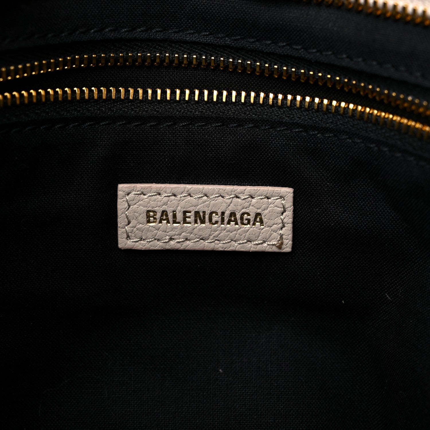 Balenciaga Chevre Gold Hardware Metallic Edge City Beige Tapioca 6 of 9