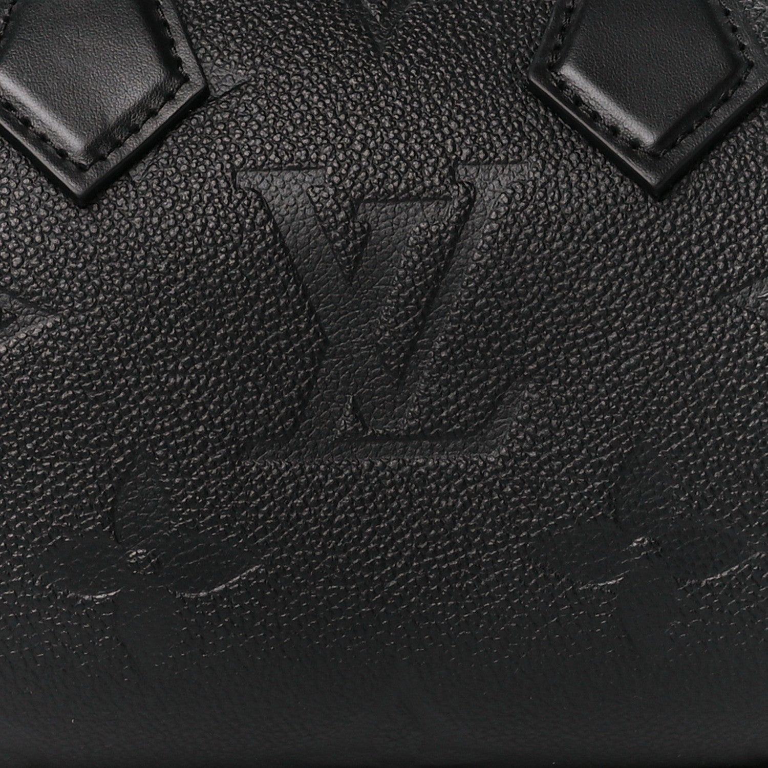 Louis Vuitton Empreinte Monogram Giant Speedy Bandouliere 20 Black 8 of 11
