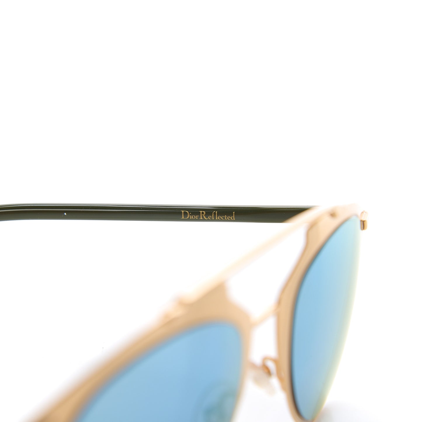 Reflected Sunglasses Gold