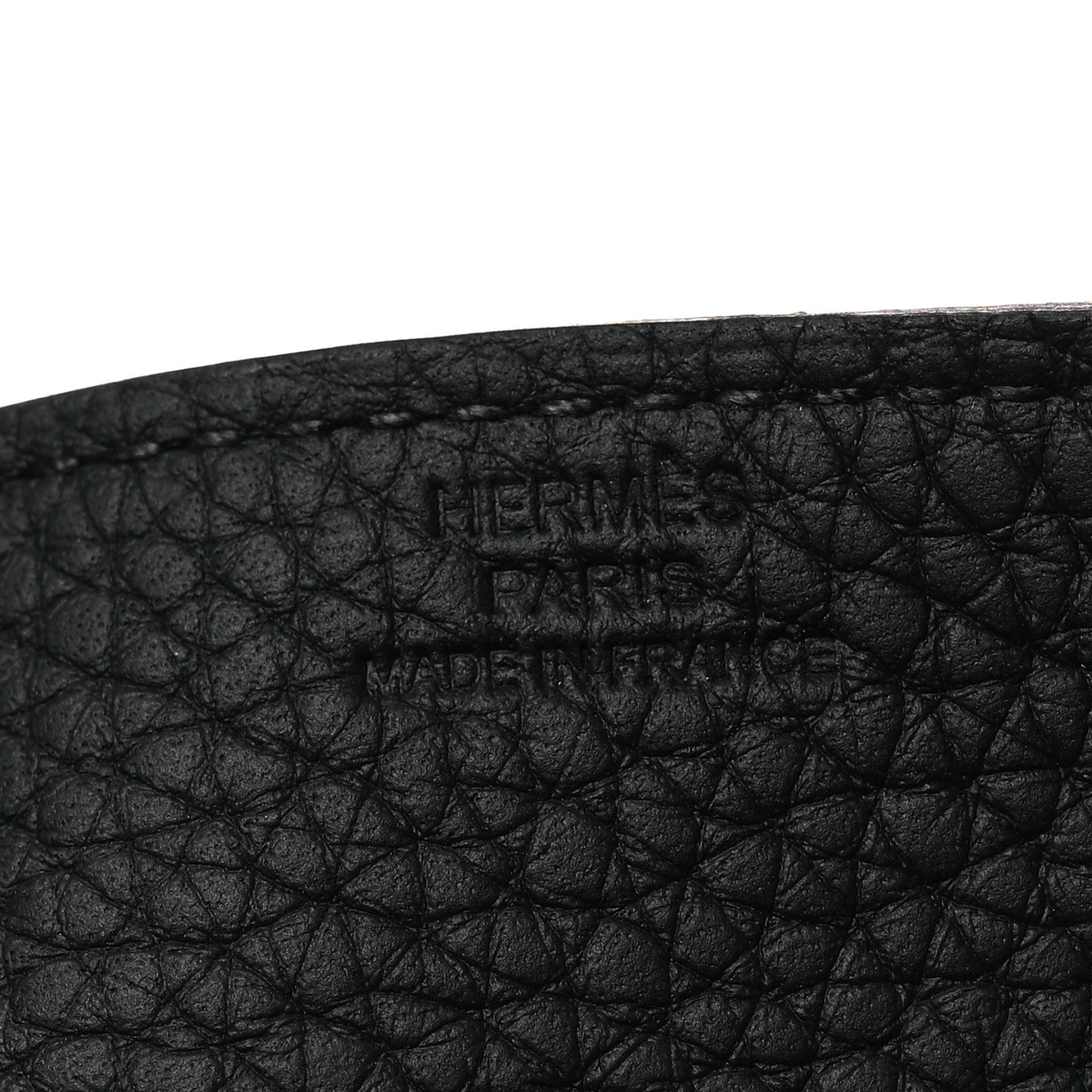 Hermes Taurillon Clemence Mises et Relances Change Tray Black 6 of 8