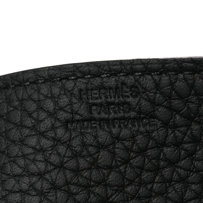 Hermes Taurillon Clemence Mises et Relances Change Tray Black 6 of 8