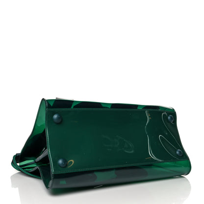 Delvaux PVC The Hero 1829 Brillant Satchel Vert 4 of 13