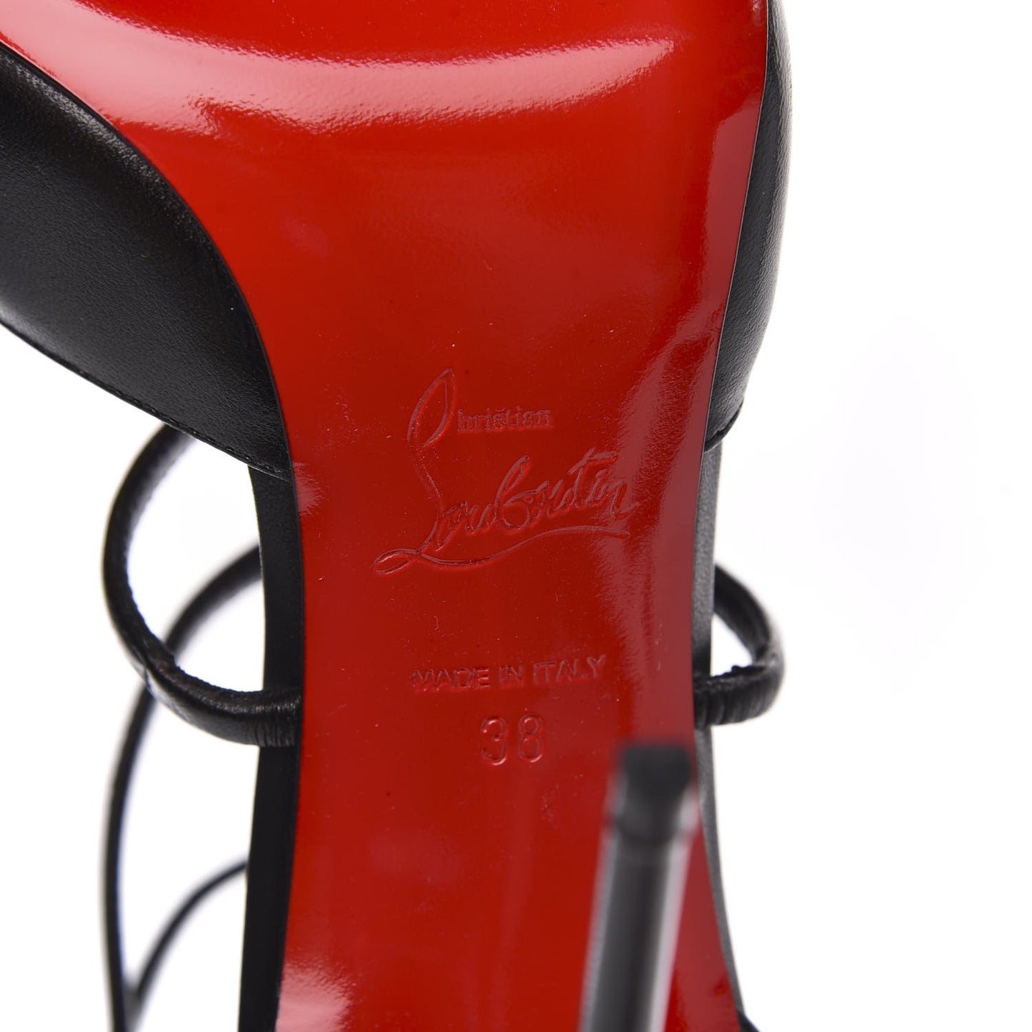 Shiny Nappa Suzanna 100 Pumps 38 Black