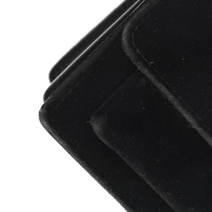 Saint Laurent Velvet Small Monogram Sunset Black 9 of 10