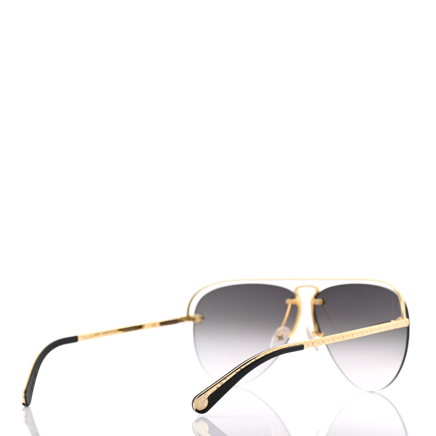 Monogram Grease Gradient Sunglasses Z1045W Grey