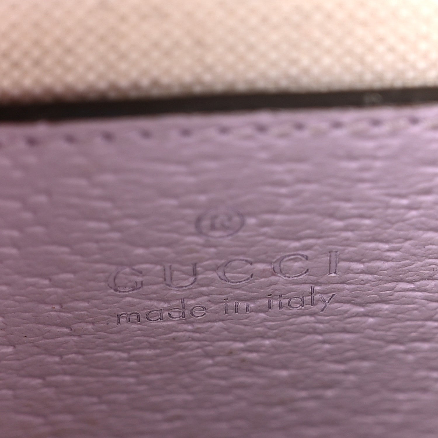 Gucci Monogram Jumbo GG Textured Dollar Calfskin Mini Tote Bag Beige Lapis 6 of 13
