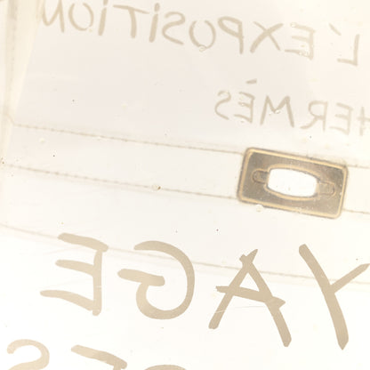 Hermes Vinyl Souvenir De L'Exposition Kelly Transparent 10 of 10