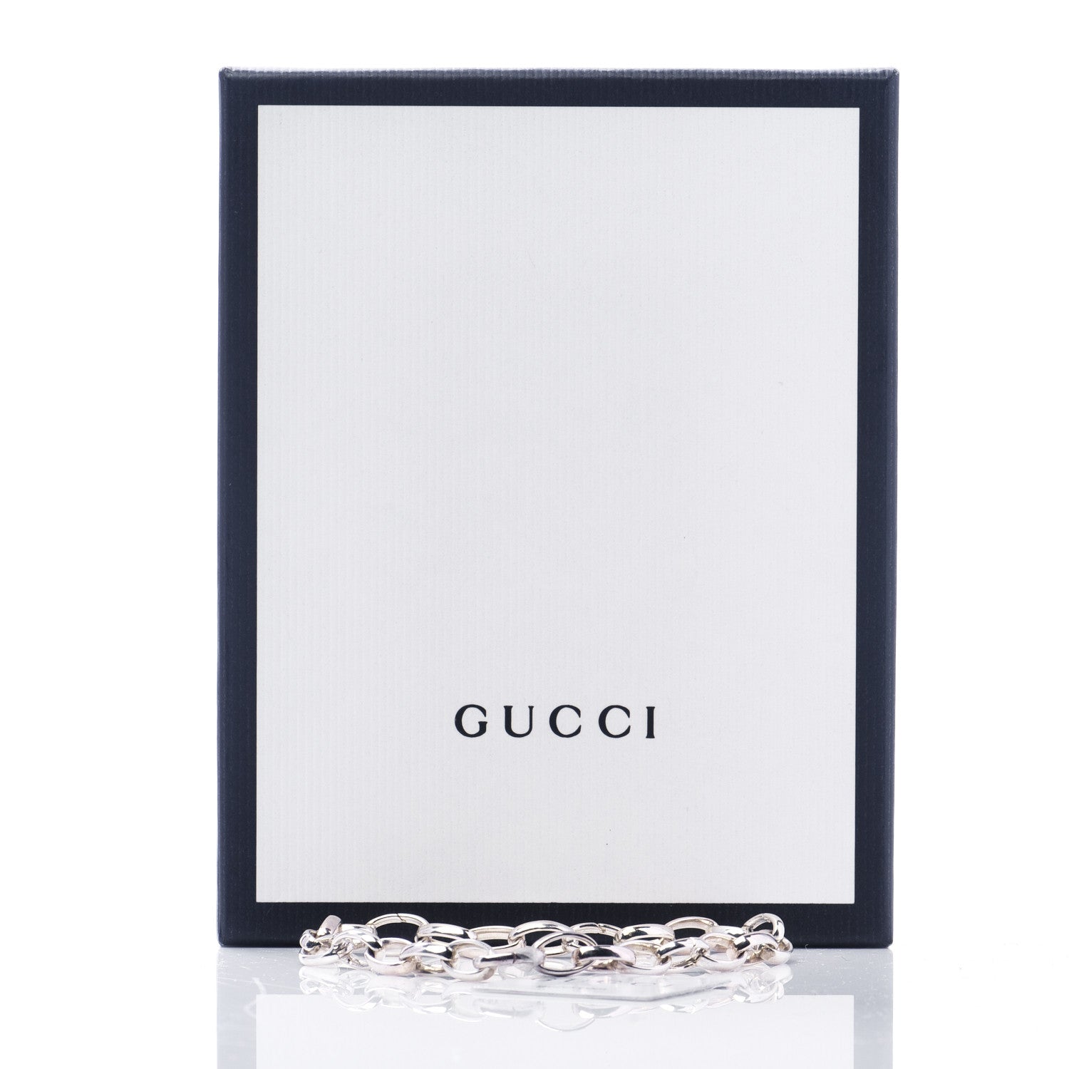 Gucci Sterling Silver Link Bracelet 5 of 5
