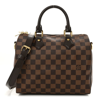 Louis Vuitton Damier Ebene Speedy Bandouliere 25 1 of 9