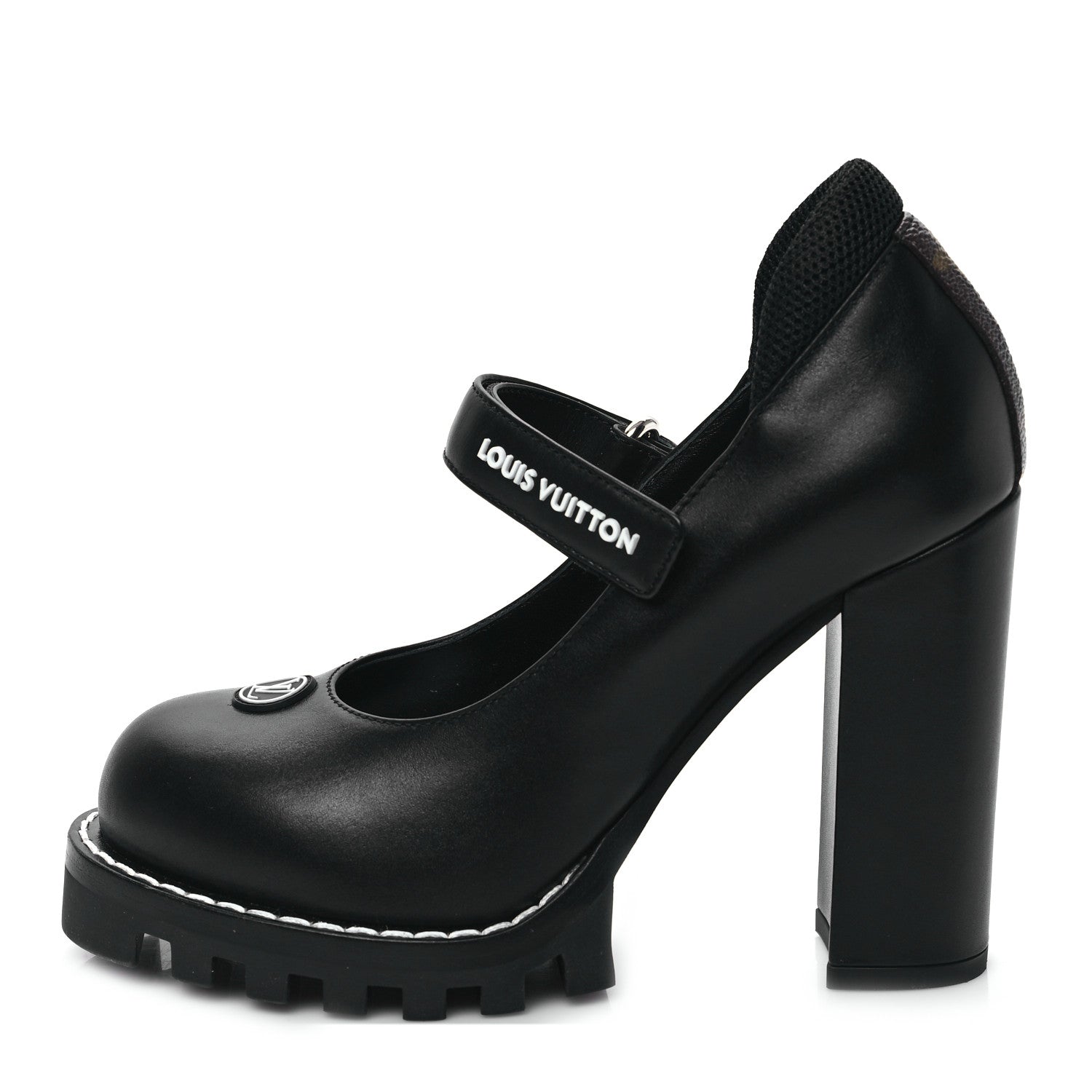 Louis Vuitton Calfskin Star Trail Ankle Pumps 36 Black 1 of 9