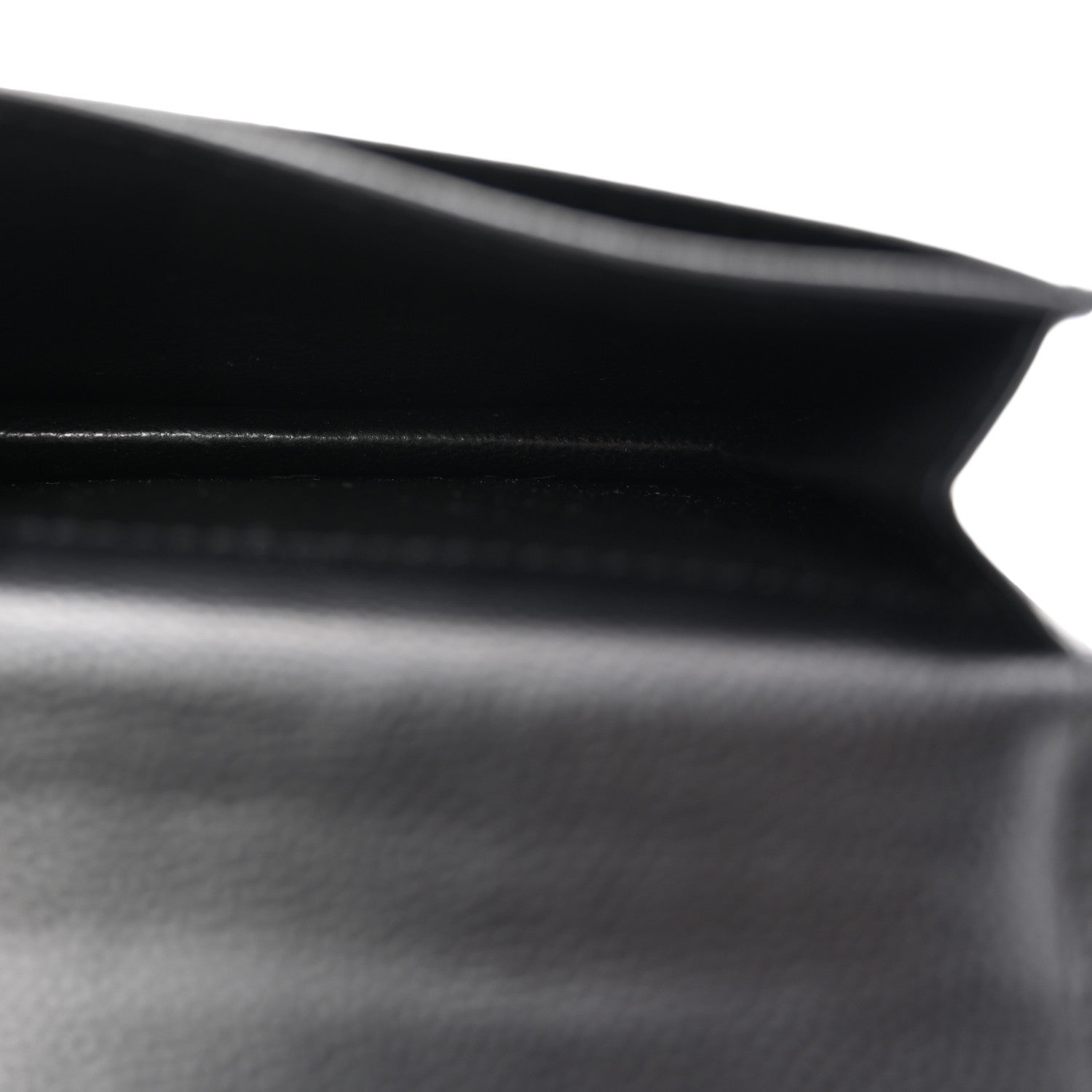 Saint Laurent Grain De Poudre Business Card Case Black 5 of 9