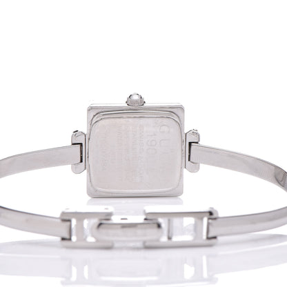 Gucci Stainless Steel Pink Mother of Pearl 19mm 1900L Quartz Watch 5 of 6