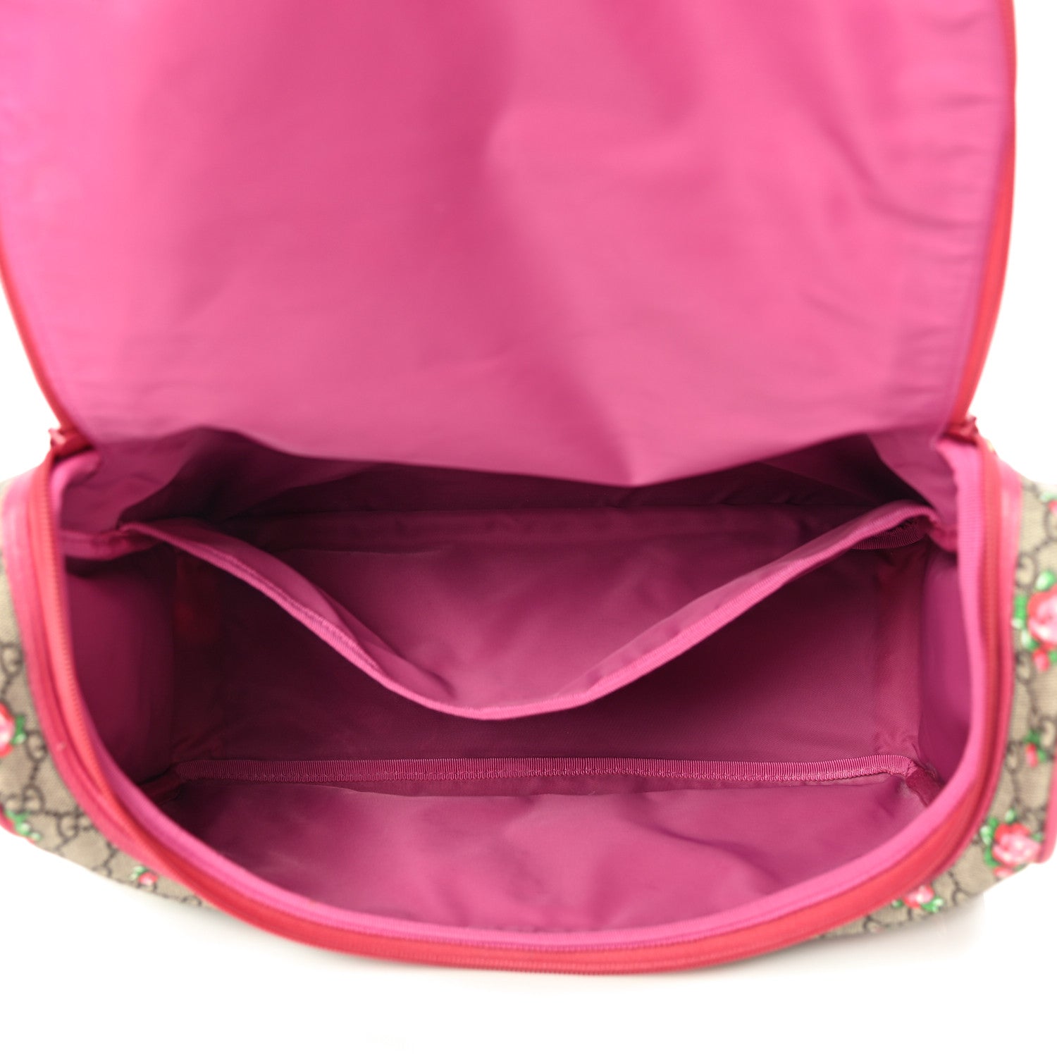 Gucci GG Supreme Monogram Rose Bud Diaper Bag Pink 7 of 17