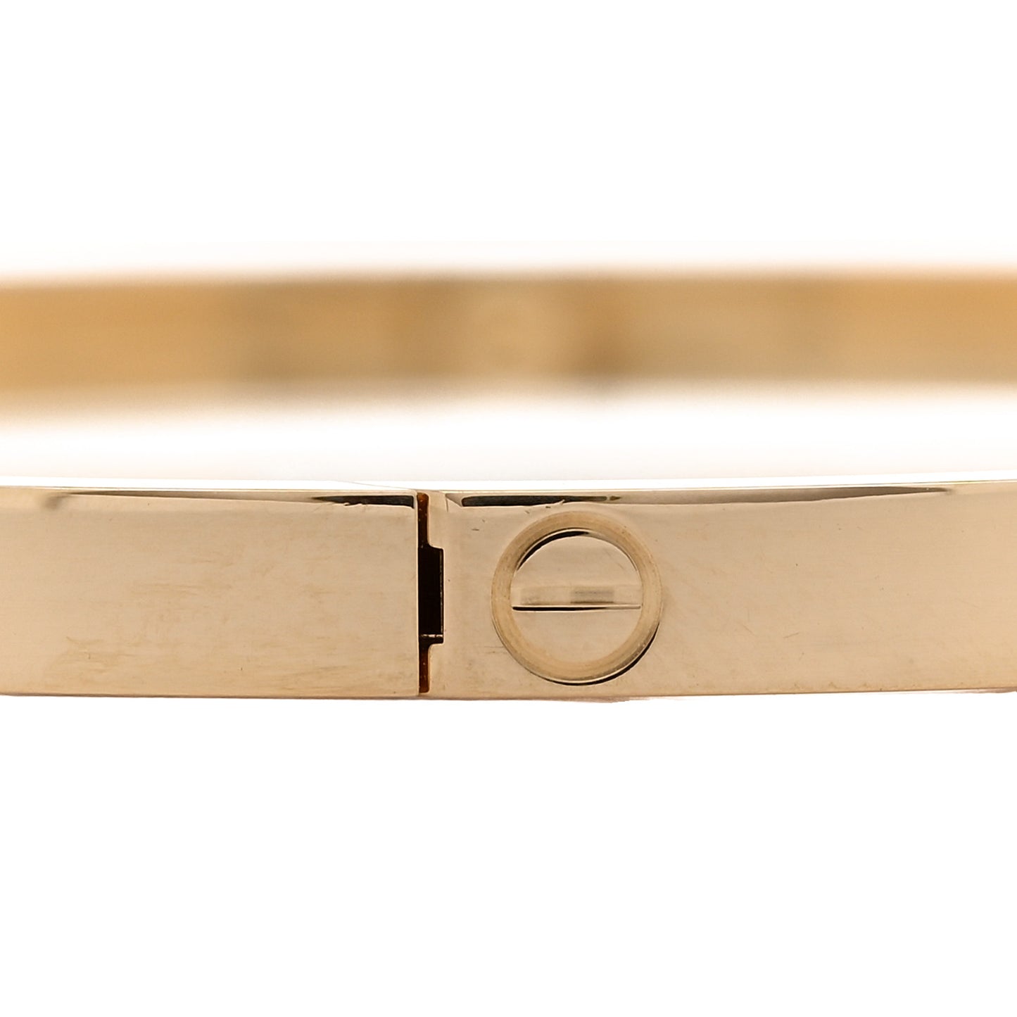 18K Yellow Gold Small LOVE Bracelet 19