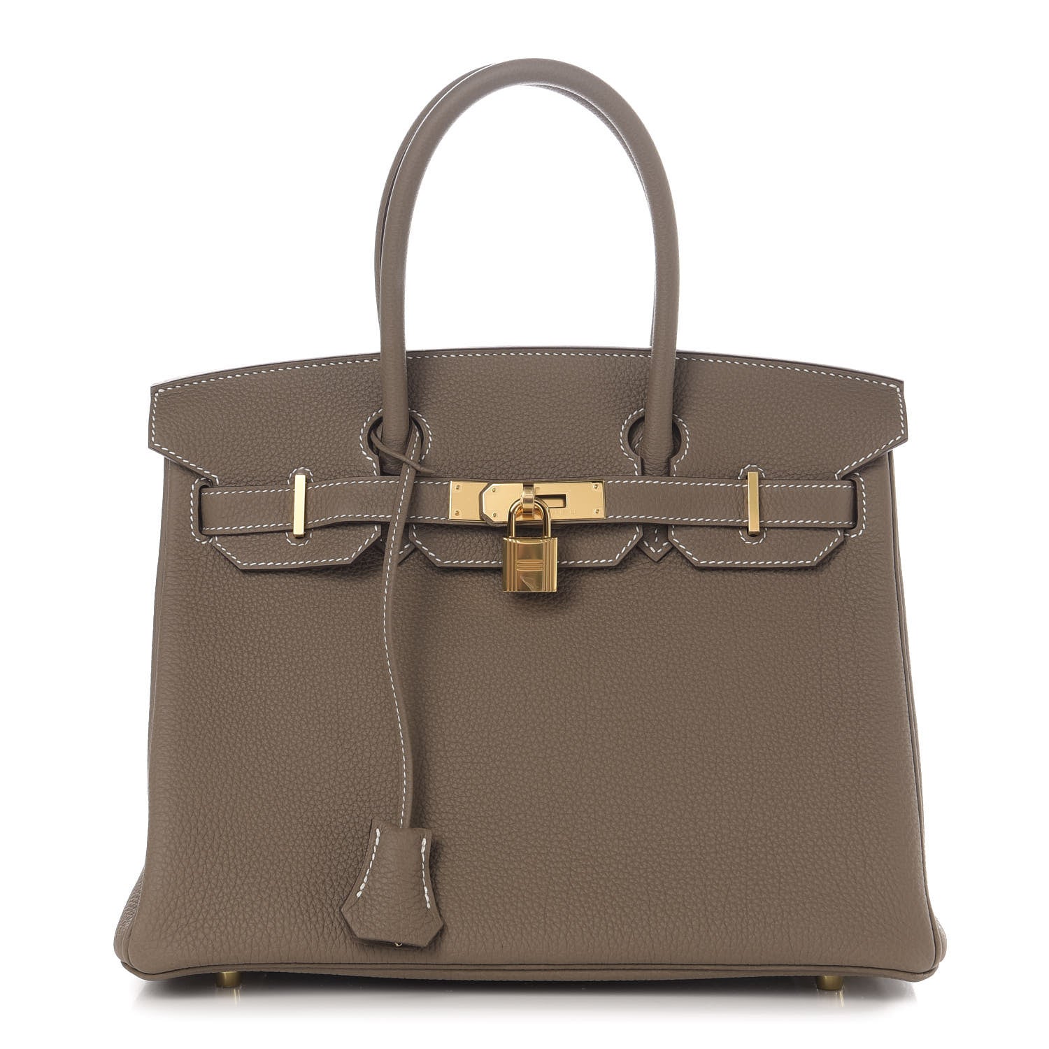 Hermes Togo Birkin 30 Etoupe 1 of 10