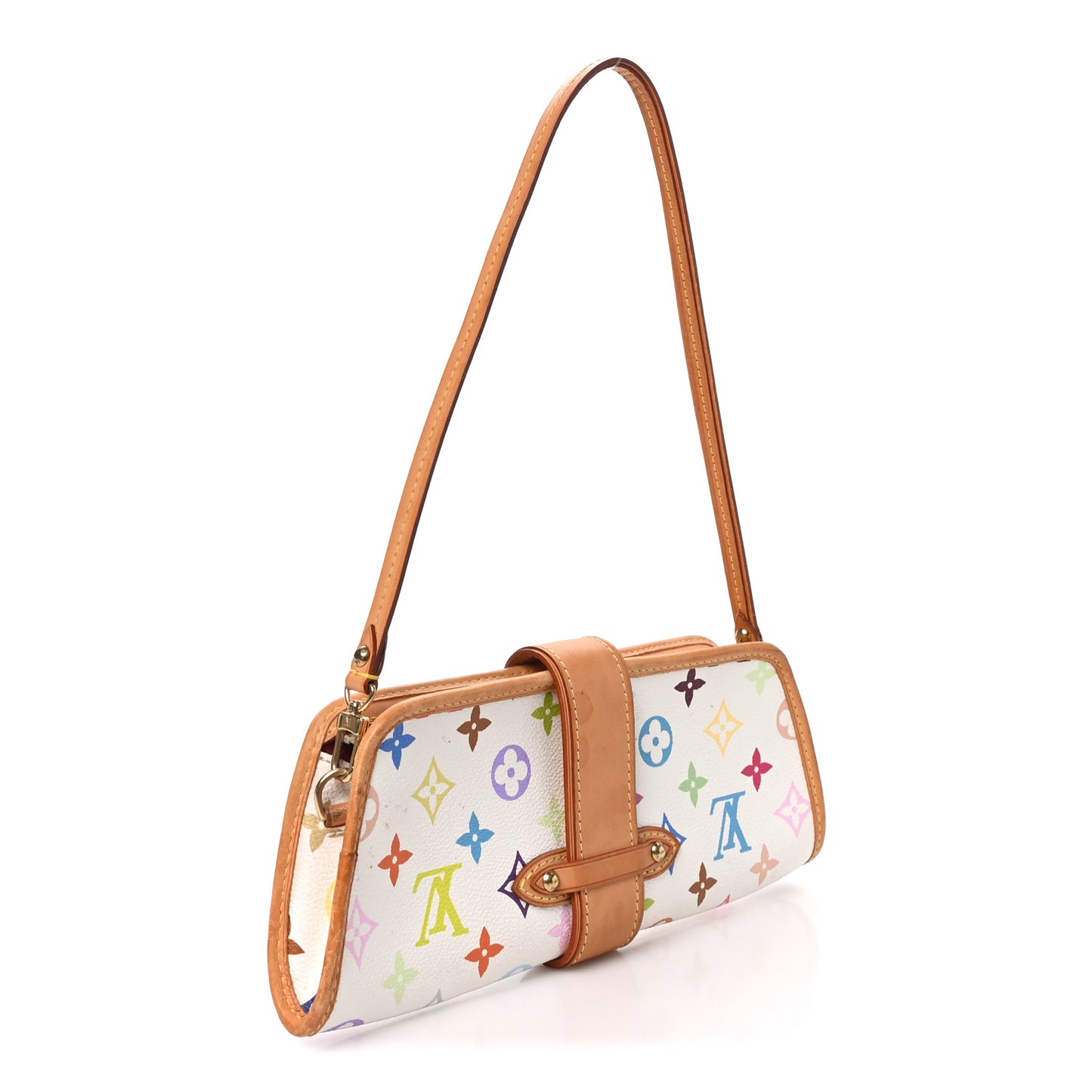 Monogram Multicolor Shirley White