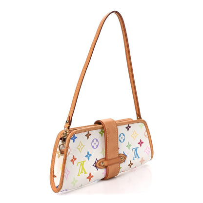 Louis Vuitton Monogram Multicolor Shirley White 3 of 9
