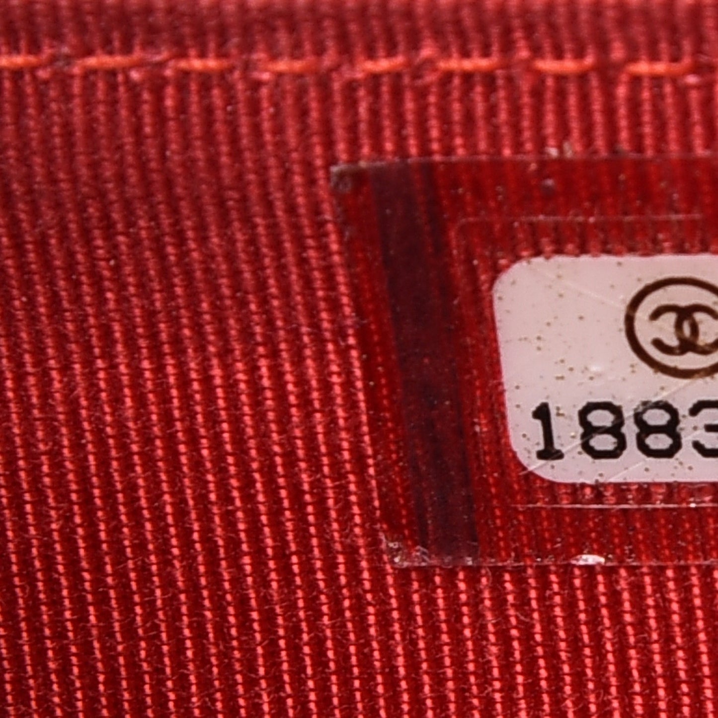 Patent Calfskin Quilted Yen Wallet Red