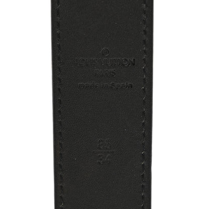 Louis Vuitton Monogram Multicolor LV Cut Reversible Belt 85 34 Black 5 of 7
