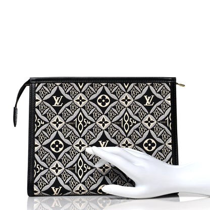 Louis Vuitton Jacquard Since 1854 Toiletry Pouch 26 Gray 2 of 9