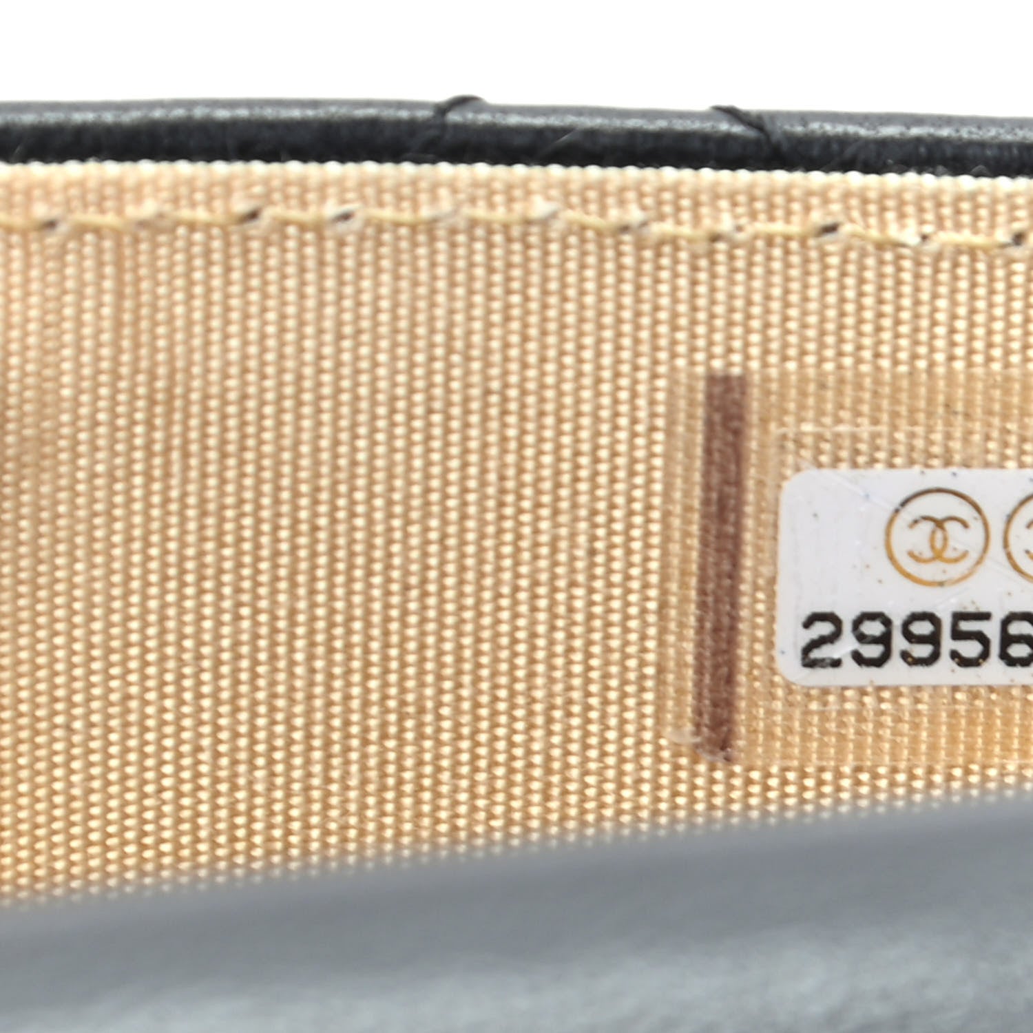 Chanel Lambskin Quilted Pearl Crush Clutch With Chain Black 9 of 10