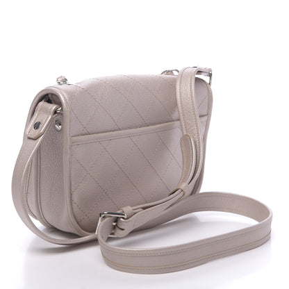 Chanel Metallic Calfskin Quilted Jungle Stroll Messenger Bag Gold 3 of 10
