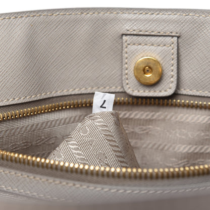 Prada Saffiano Lux Large Tote Pomice 9 of 13
