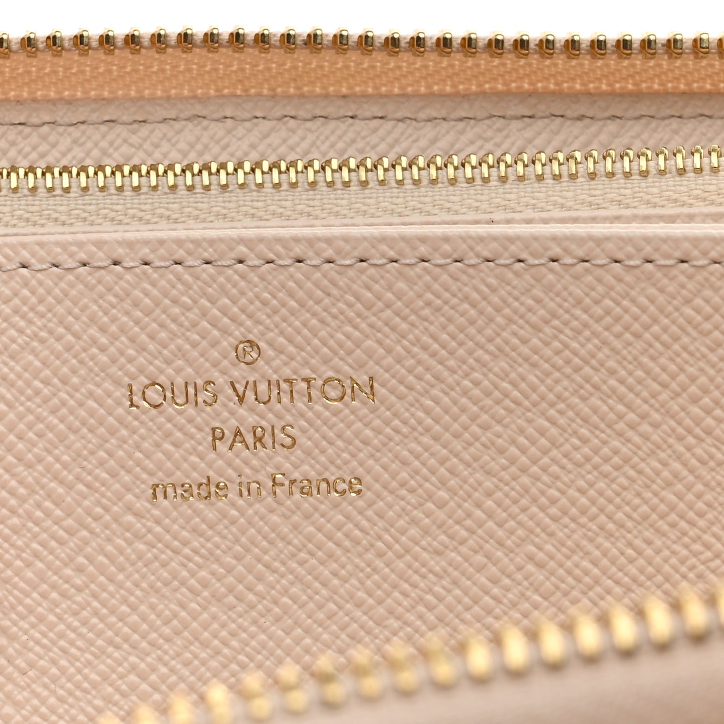 Damier Azur Nautical Zippy Wallet Gold