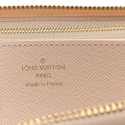 Louis Vuitton Damier Azur Nautical Zippy Wallet Gold 7 of 7