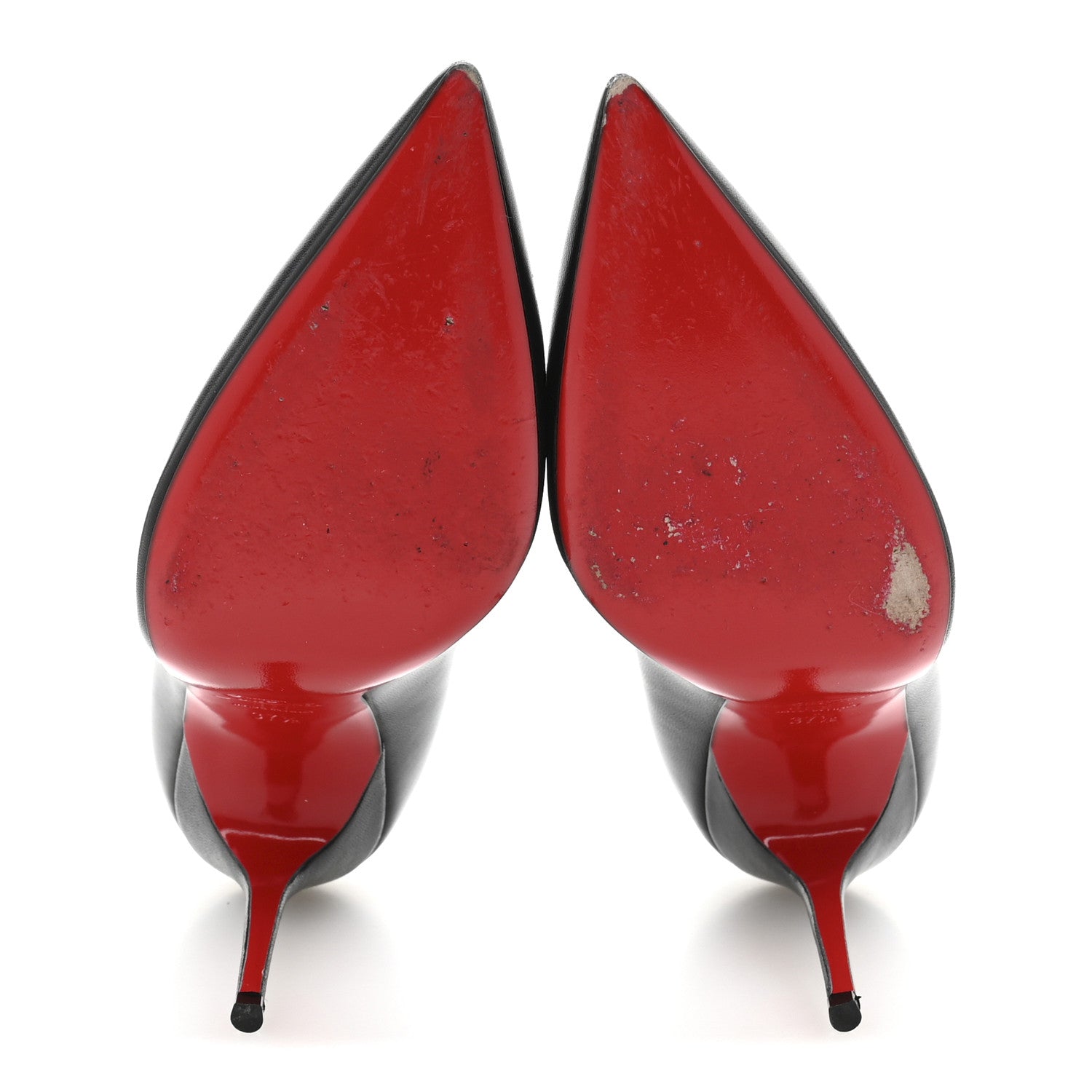 Christian Louboutin Shiny Nappa Decollete 554 100 Pumps 37.5 Black 6 of 9