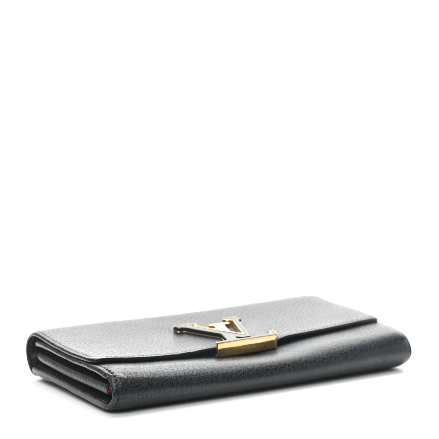 Louis Vuitton Taurillon Capucines Wallet Black 4 of 9