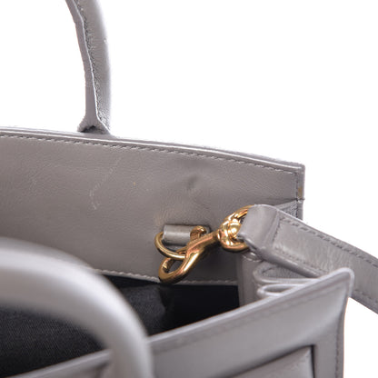 Saint Laurent Calfskin Nano Sac De Jour Fog 16 of 18