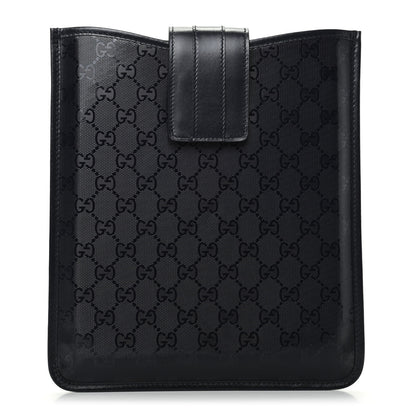 Gucci Imprime Monogram iPad Case Navy 1 of 7