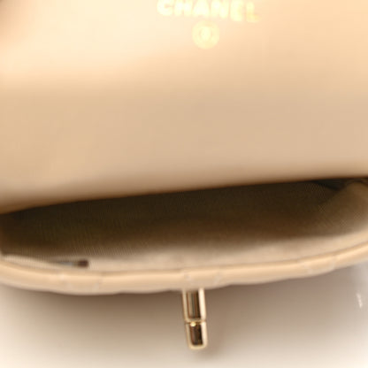 Chanel Tweed Lambskin Quilted Waist Bag With Coin Purse Beige 7 of 9