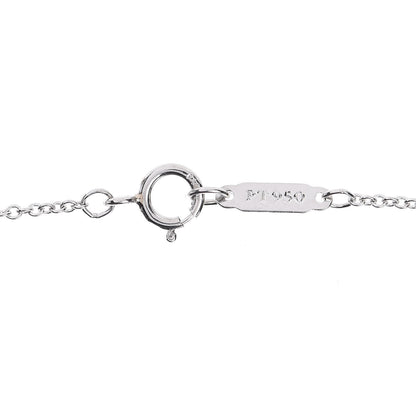 Tiffany Platinum Diamond Small Heart Pendant Necklace 6 of 6