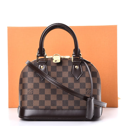 Louis Vuitton Damier Ebene Alma BB 9 of 9